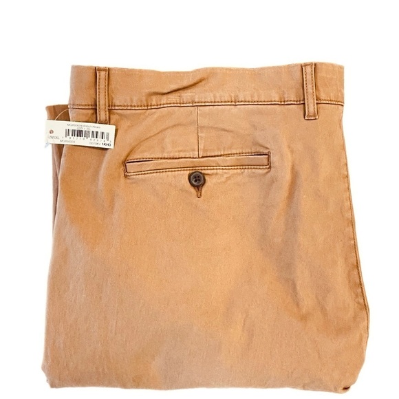 Goodthreads Men 42W x 36L khaki Brown Slim-Fit Washed Comfort Stretch Chino Pant - Picture 7 of 12